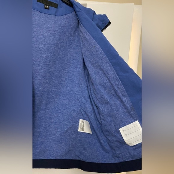 Uniqlo Navy Water Repellant Cotton-lined Jacket 5-6Y - Picture 3 of 7